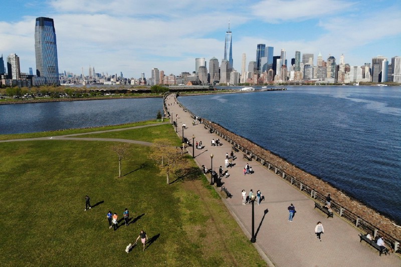 Набережная парка Liberty State (фото из интернета)