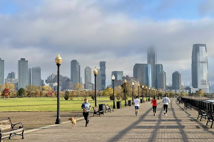 Набережная парка Liberty State (фото из интернета)