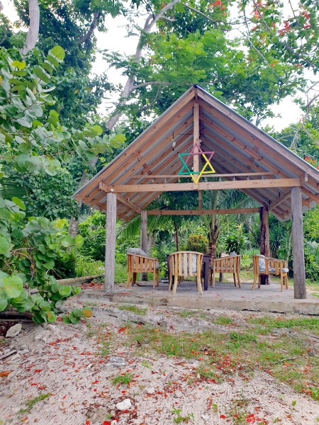 Звезда на беседке