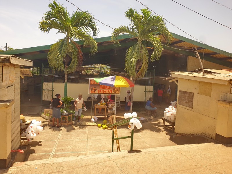 Рынок в Lucea